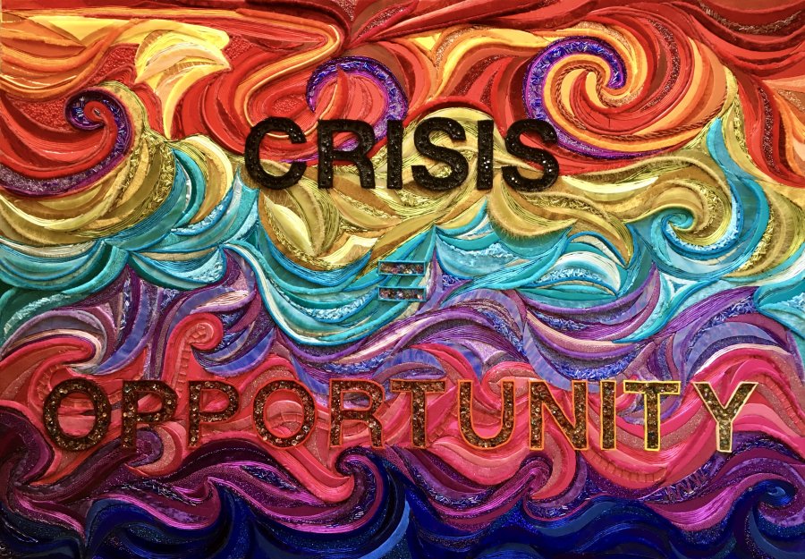 "OPPORTUNITY" (70 CM X 100 CM)