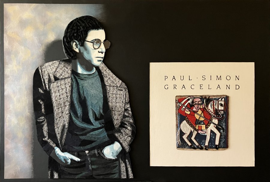 Paul Simon "Graceland" (105 CM X 155 CM X 4 CM)